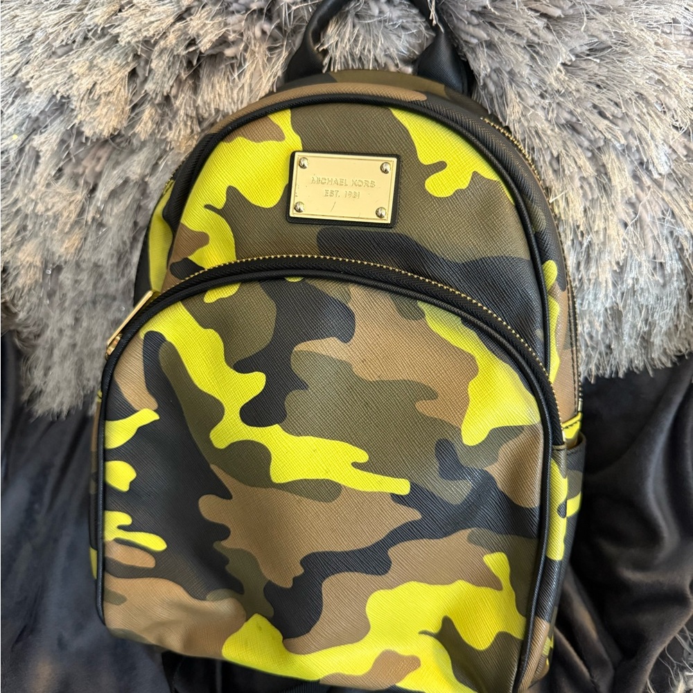 Michael Kors Camouflage Men Backpack